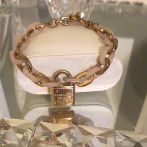 Michael Kors Chain-link Padlock Bracelet